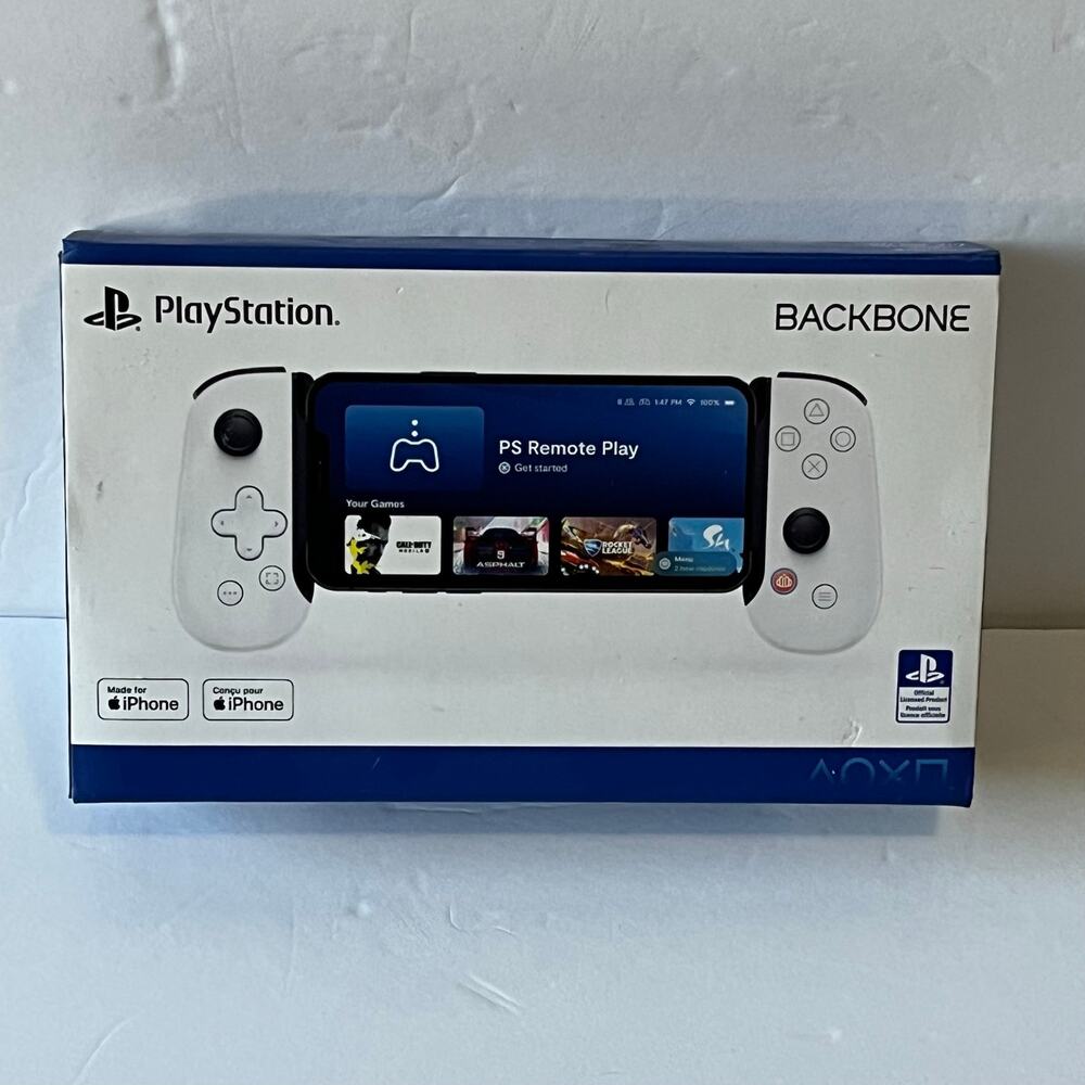 Backbone One PlayStation Edition iPhone Lightning Controller White V2 New
